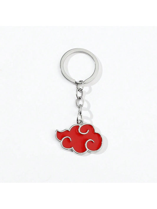 Akatsuki Red Cloud Keychain – Join the Shadows