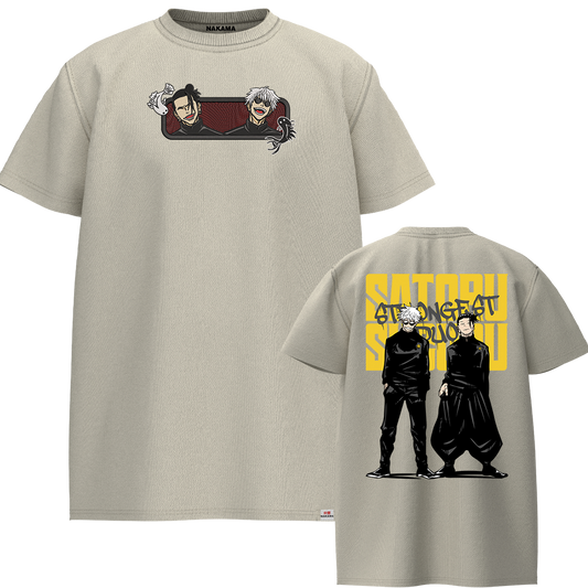 Jujutsu Kaisen Strongest Duo Oversized T-shirt (Embroidery)
